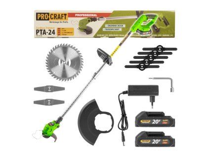 Aku vyžínač ProCraft PTA24 20V SADA | ajtech.sk