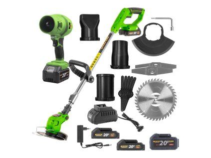 Set aku vyžínač Procraft PTA24 a fúkač PB18 | Ajtech