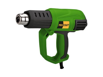 Teplovzdušná pištoľ Procraft PH2000  Výkonný príkon 2000 W | ajtech.sk