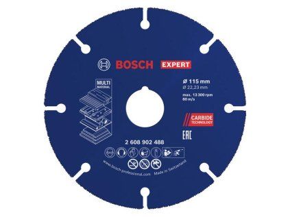 Rezací kotúč Bosch EXPERT Multi Wheel 115mm | Ajtech.sk