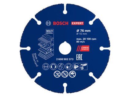 rezaci kotuc expert carbide multi wheel 76 mm 10 mm 254699