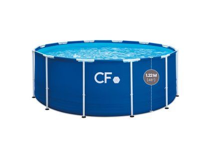 Bazén CF FRAME 366 x 122 cm - Oceľový rám a PVC fólia | ajtech.sk