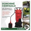 Čerpadlo Strend Pro Garden, 900W, 20000 l/h, kábel 10 m, kalové | ajtech.sk