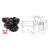 Motor ZONGSHEN GB420 13 HP kónický elektroštart 01-99029 | ajtech.sk