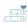 Bazén Bestway Steel Pro Frame 3 x 2,01 x 0,66 m 56411 | ajtech.sk