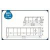 Bestway Power Vista Series 4.27x2.50x1.00 cm | ajtech.sk