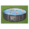 Bestway Steel Pro MAX, 5614Z, Bazén, kartušová filtrácia, rebrík, plachta, 427x107 cm | ajtech.sk