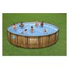 Bazén Bestway Power Steel Wood Swim Vista 5,49 x 1,22 m 56977 | ajtech.sk