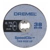 Dremel SC409 SpeedClic Rezný kotúč extra tenký na kov ks 2615S409JB | ajtech.sk