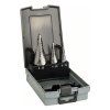 Stupňovitý vrták Bosch HSS 4-30 mm 3-dielna sada | ajtech.sk