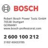 Bosch Redukčný krúžok pre pílové kotúče 20 × 16 × 1,5mm | ajtech.sk