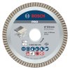 Bosch Diamantový rezací kotúč Best for Ceramic ExtraClean Turbo 125 x 22,23 x 1,4 x 7 mm 1ks | ajtech.sk