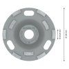 Diamantová brúsna hlava Bosch Concrete 125 mm | ajtech.sk