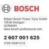 Bosch Skrutkovací bit Extra Hart T40 25mm 3ks | ajtech.sk
