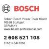 Bosch Skrutkovací bit Extra Hart R1 25mm 3ks | ajtech.sk