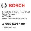 Bosch Skrutkovací bit Extra Hart R2 25mm 3ks | ajtech.sk