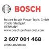 Bosch Skrutkovací bit Extra Hart S 1,2x8,0 25mm 3ks | ajtech.sk