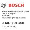 Bosch Skrutkovací bit Extra Hart PH1 25mm 3ks | ajtech.sk