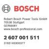 Bosch Skrutkovací bit Extra Hart PH2 25mm 3ks | ajtech.sk