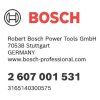 Bosch Skrutkovací bit Extra Hart PH3 49mm 3ks | ajtech.sk