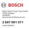 Bosch Skrutkovací bit Extra Hart PZ2 51mm 3ks | ajtech.sk