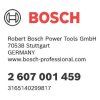 Bosch Skrutkovací bit Extra Hart S 0,6x4,5 25mm 3ks | ajtech.sk