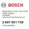 Bosch Obojstranný skrutkovací bit S 1,0x5,5 PH2 45mm | ajtech.sk