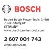 Bosch Obojstranná skrutkovacia čepeľ PH2  PZ2  45mm | ajtech.sk