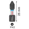 Bosch Sada bitov Impact PH2 25 mm 25 ks Tic Tac | ajtech.sk