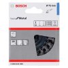 Bosch Drôtená kefa hrncová spletaná oceľ D65mm 0,35mm M14 | ajtech.sk