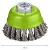 Hrncová kefa Bosch PRO Stainless Steel 75 mm | ajtech.sk