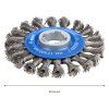 Kotúčová kefa Bosch X-LOCK 115mm oceľová | ajtech.sk