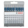 Bosch 10-Dielna súprava pílových listov do priamočiarych píl 2607010631 | ajtech.sk