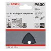 Bosch Brúsny list F355, 93 x 93 mm K600 pre multifukčné náradie, (5ks) | ajtech.sk