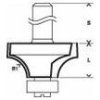 Bosch Fréza zaobľovacia Standard for Wood 8mm R1 3mm L 10,2mm G 53mm | ajtech.sk