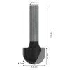 Žliabkovacia fréza Bosch 8 mm r1=10 mm | ajtech.sk
