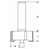 Bosch Fréza falcovacia Standard for Wood 8mm B 9,5mm D 31,8mm L 12,5mm G 54mm | ajtech.sk