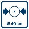 Meracie koliesko Bosch GWM 40 | ajtech.sk