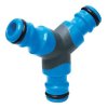 AQUACRAFT 550225, SoftTouch 3W, 1/2", spojka na spájanie troch záhradných hadíc | ajtech.sk