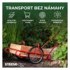 STREND PRO Optimus Vozík, s drevenou korbou, nosnosť 240kg | ajtech.sk
