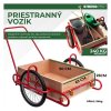 STREND PRO Optimus Vozík, s drevenou korbou, nosnosť 240kg | ajtech.sk