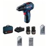 Bosch GSR 12V-30 Akumulátorový vŕtací skrutkovač (2x2,0 Ah) 06019G9001 | ajtech.sk