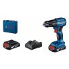 Bosch GSB 185-LI Akumulátorový príklepový vŕtací skrutkovač (2x2.0Ah) 06019K3100 | ajtech.sk