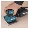 Makita Elektrická vibračná brúska 112 x 100 mm, 200 W, BO4555 | ajtech.sk