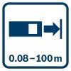 Bosch GLM 100-25 Laserový merač vzdialeností 0601072Y00 | ajtech.sk