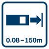 Bosch GLM 150-27 Laserový merač vzdialeností 0601072Z00 | ajtech.sk