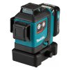 Makita Krížový viacriadkový laser s červeným lúčom (bez aku), SK700D | ajtech.sk