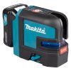 Makita Krížový a bodový laser s červeným lúčom (bez aku), SK106DZ | ajtech.sk