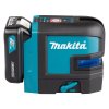 Makita Krížový a bodový laser s červeným lúčom (bez aku), SK106DZ | ajtech.sk