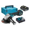 Makita DGA511RFJ Akumulátorová uhlová brúska 125 mm 18V (2x3,0 Ah) | ajtech.sk